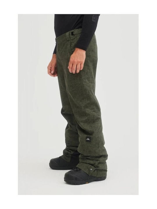 O'Neill 2550020-36018 Men's Trousers for Ski & Snowboard Green