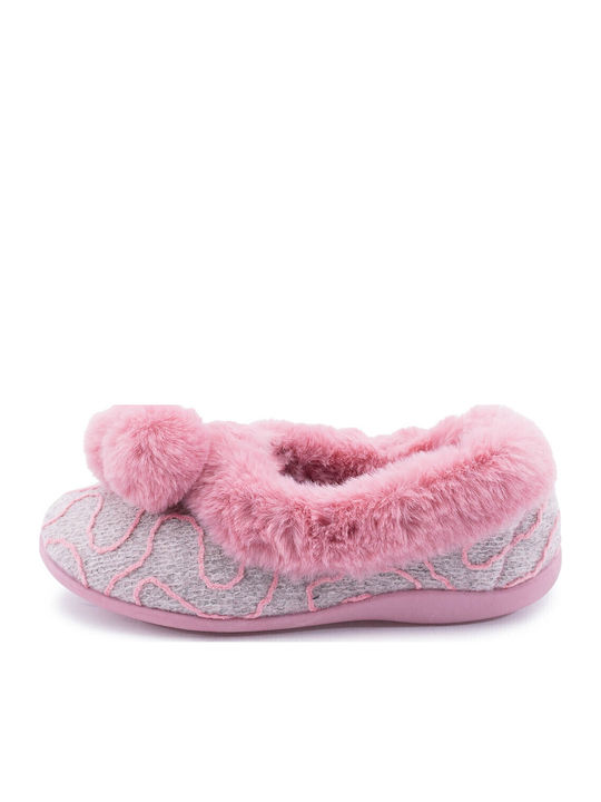 Winter Women's Slippers Pink