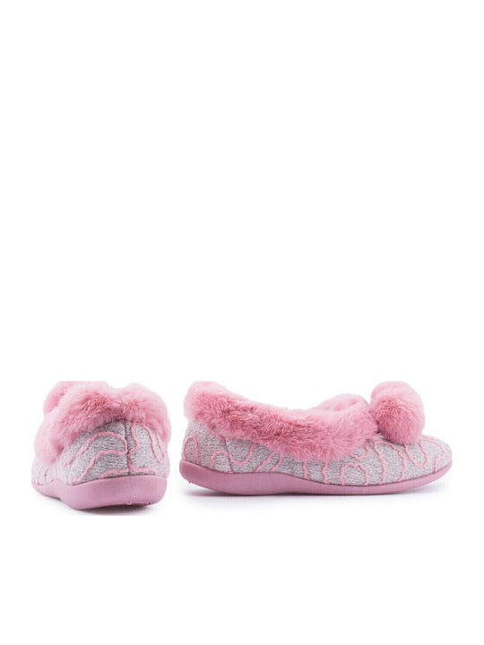Winter Women's Slippers Pink