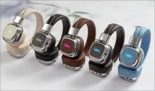 Gjby CA-050 Fără fir Bluetooth On Ear Căști Albastre