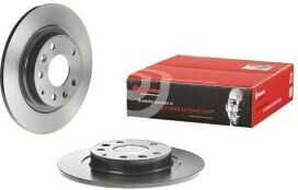 Brembo Mazda CX-3 Rear Right Left Brake Disc Diameter 281mm Thickness 9.5mm 5 Holes 114.3mm 02.15