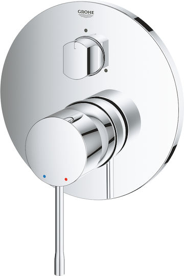 Grohe Μίκτης Μπαταρίας Εντοιχισμού για Ντουζιέρα 3 Εξόδων