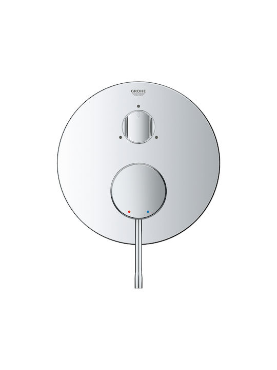 Grohe Essence Μίκτης Μπαταρίας Εντοιχισμού για Ντουζιέρα 3 Εξόδων Μπρονζέ