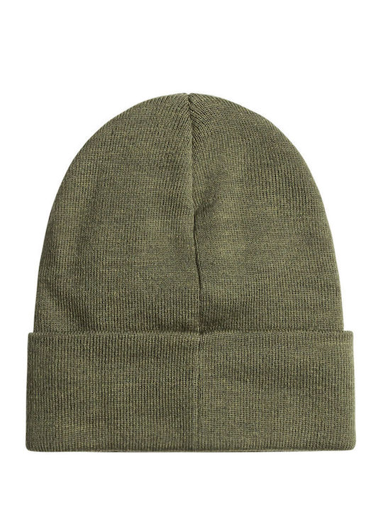 Brigade Beanie Ανδρικός Σκούφος Πλεκτός σε Χακί χρώμα