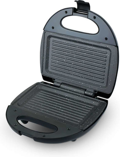 Human Τοστιέρα για 2 Τοστ 750W Inox