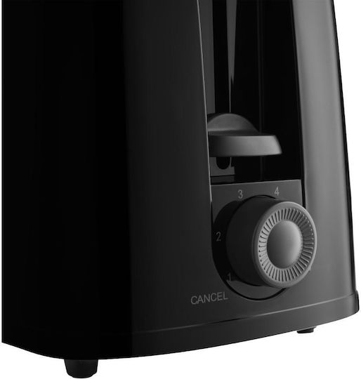 Smarton Toaster 2 Slots 650W Black