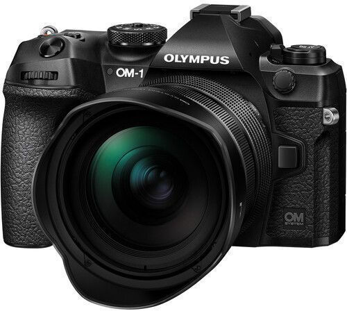 Olympus OM-1 Mark II Mirrorless Camera Kit (ED 12-40mm F2.8 PRO II) Black