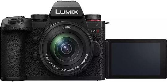 Panasonic Lumix DC-G9 MK II Mirrorless Camera Kit (G Vario 12-60mm F3.5-5.6 Asph. Power OIS + G 35-100mm F/4-5.6 OIS) Black