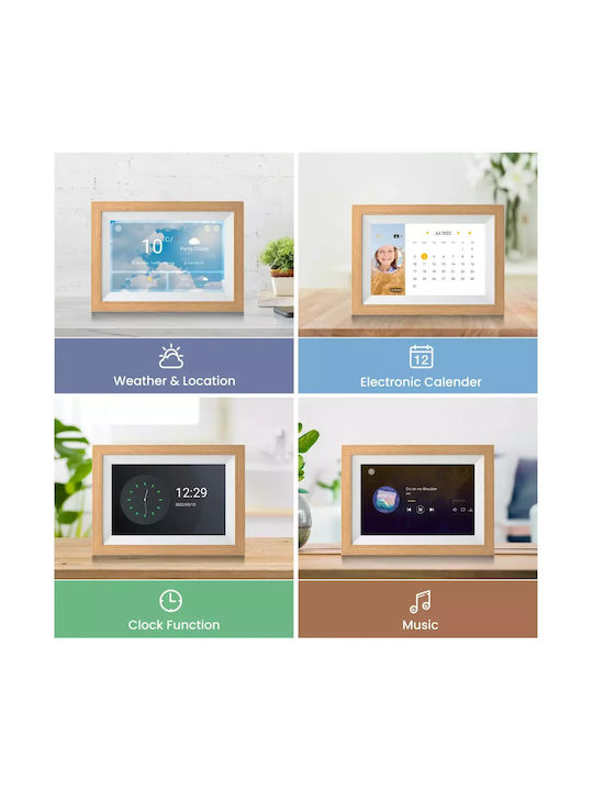 Kodak Digital Photo Frame 10" with WiFi Brown