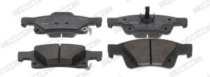 Set Für Hintere Disc Bremsbeläge Ferodo Jeep Großer Cherokee Iv 3.0d-6.4 Höhe 50,9mm Breite 140,2mm Dicke 18,3mm