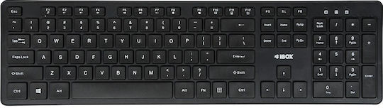 iBox Workstation Pro Kit Ασύρματο Σετ Πληκτρολόγιο & Ποντίκι Αγγλικό US