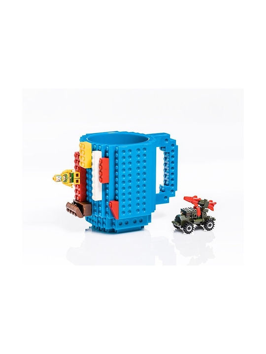 Gadget Master тип Lego Чаша Пластмаса Син 350мл