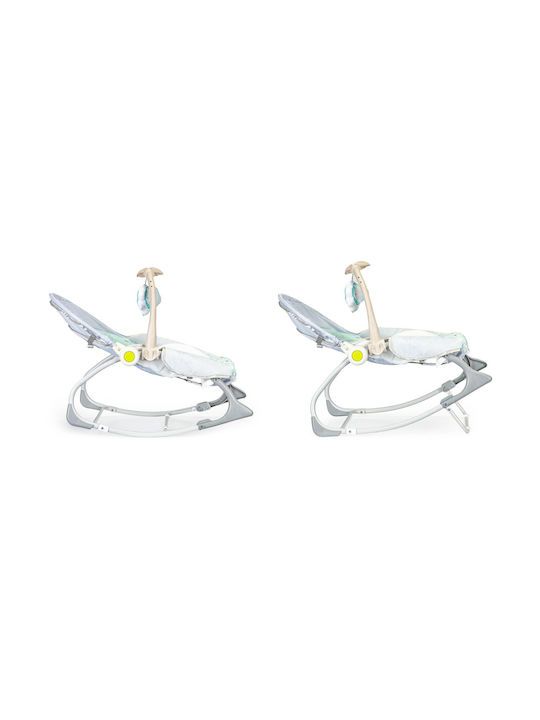 Electric Relax pentru Bebeluși cu Muzică și Vibrații Gri pentru Copil până la 18kg
