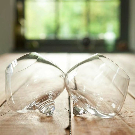 Normann Copenhagen Σετ Ποτήρια Λικέρ/Ούζο από Γυαλί Κολωνάτα 2τμχ