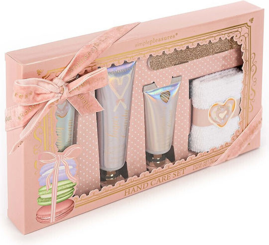 Tri-Coastal Design Sweet Pastels Skin Care Set for Moisturizing & Body Cleaning 5pcs