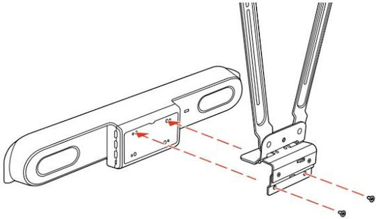 Poly 875L9AA Wandhalterung für Fernseher