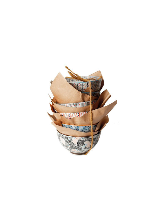Marva Serving Bowl Round Ceramic with Diameter 11.5cm 6pcs