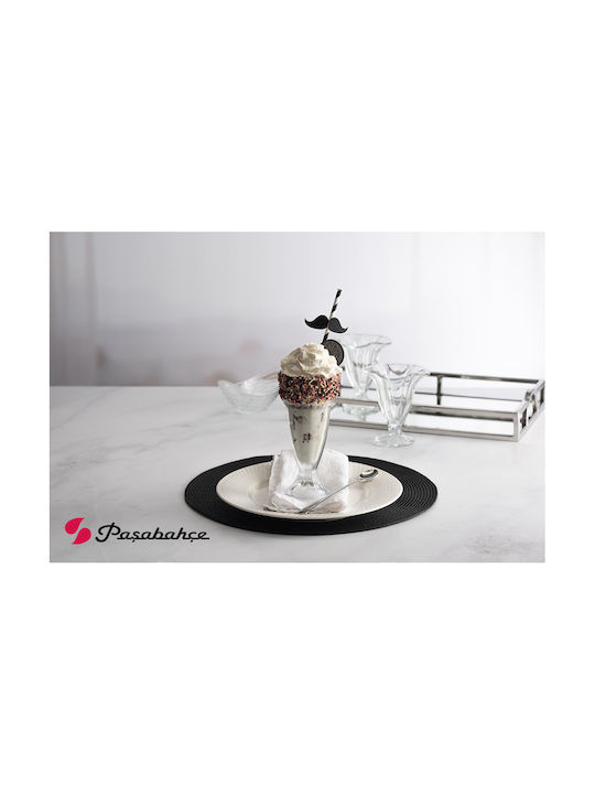 Pasabahce Arctic Eisschüssel Rund Glas Transparent mit Durchmesser 8.2cm 6Stück