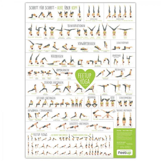 Bodhi Feetup Yoga Headstand в Бял цвят