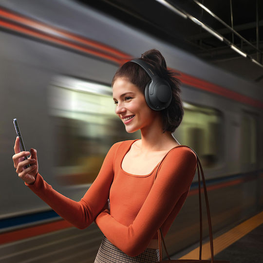 Joyroom J-Head Series Wireless / Wired On Ear Headphones with 100 hours of Operation Black