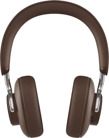 SACKit Touch 310 Ασύρματα / Ενσύρματα Over Ear Ακουστικά με 25 ώρες Λειτουργίας Καφέ
