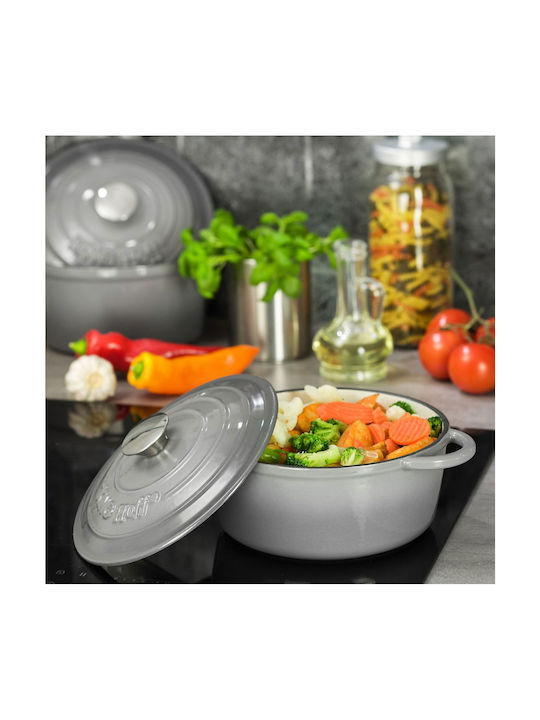 KING Hoff Βαθιά Κατσαρόλα από Μαντέμι 2.4lt / 21cm
