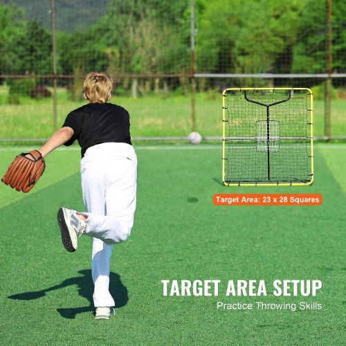Vevor Δίχτυ Επιστροφής Μπέιζμπολ & Σόφτμπολ 4x4.5 Ft Ρυθμιζόμενης Γωνίας Bqhdwpwjdkd41tlv7v0