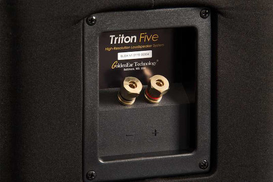 GoldenEar Triton Five Hi-Fi Lautsprecher Boden 400W 2.5 Anzahl von Fahrern B20.5xT31.3xH112.4cm. Schwarz