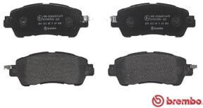 Brembo Front Brake Pad Set Mazda 2 1.5/1.5h 08.14 Height 51.0mm Width 126.0mm Thickness 15.0mm Wear Sensor Yes