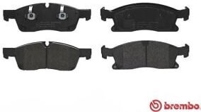 Brembo Teves Front Brake Pad Set 21.0mm 64.0mm 193.0mm Mercedes Gl Gle Gls M 2.2d-3.5 06.11-10.19