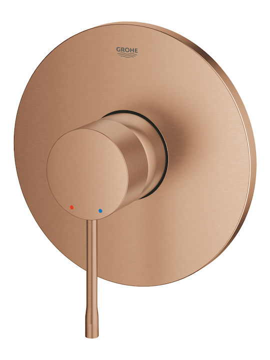 Grohe Essence Mischung Bade- / Duscharmatur Badewanne Kupfer