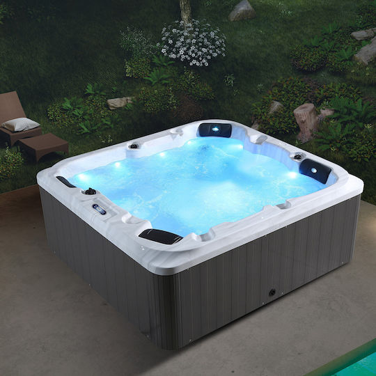 Karag M 3524 Badewanne Bioethanol Kamine im Freien Stahl mit Hydrotherapie 220x218cm