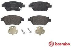 Brembo Disc Brake Pad Set Opel Adam 1.0-1.4lpg 10.12-02.19 Front Height 54mm Width 123mm Thickness 17mm Bosch Wear Sensor