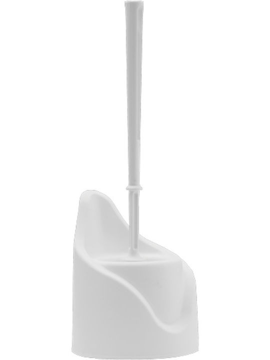 Viomes Plastic Toilet Brush White