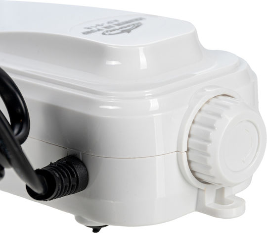 Aquarium Air Pump Single Outlet 3w Flow Rate Controller Maximum 210lt/h Aquaspeed M6xL12xH5cm