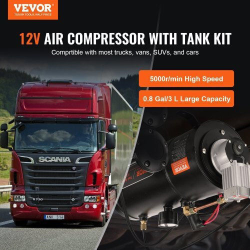 Vevor Air Compressors 150dB with Airtank 3lt QLBCQGYYSJZCF2JLLV9