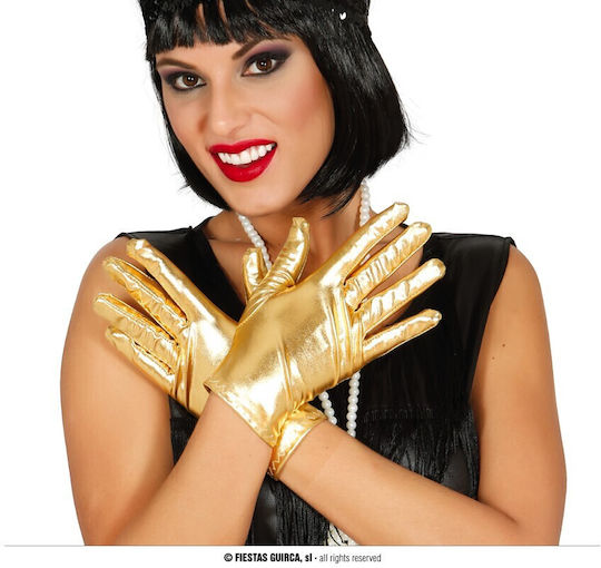 Carnival Gloves Gold