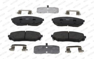 Ferodo Front Brake Pad Set Hyundai Santa Fe Iv Kia Sorento Iii Height 58.8mm Width 152.3mm Thickness 17.0mm Wear Sensor Yes