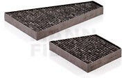 Filtru de Aer pentru Habitaclu Auto Mann-filter Carbon Activat VW Phaeton 3.0d-6.0 04.02-03.16 Înălțime 30mm Lățime 221mm Lungime 345mm