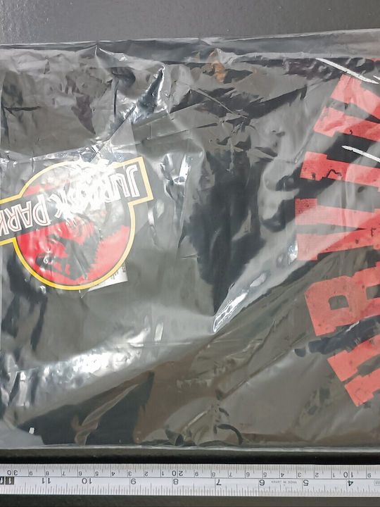 Heroes INC T-shirt Jurassic Park Black Cotton