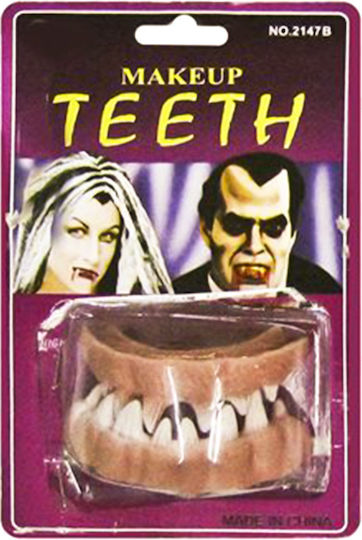 Carnival Teeth for Halloween made of Plastic 1pcs (Μiscellaneous Designs)