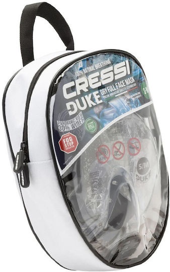 CressiSub Sea Mask Full Face M/L in Black color XDT015058
