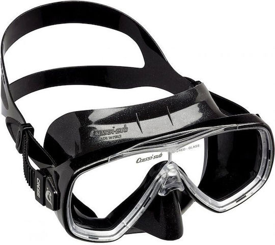 CressiSub Diving Mask Silicone Onda Mask Sil Black