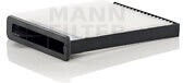 Cabin Air Filter Mann-filter Nissan Nv200 Tiida Versa I 1.5-1.8 05.04 Height 21mm Width 169mm Length 216mm