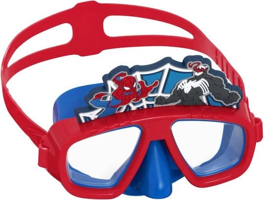 Μασκα Θαλασσης Παιδικη Spiderman Bestway Summertiempo 622881