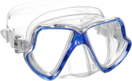 Mares Wahoo Blue Silicone Diving Mask