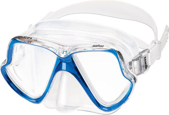 Mares Wahoo Blue Silicone Diving Mask