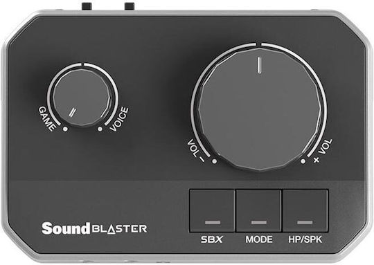 Creative Sound Blaster G8 External USB 7.1 Sound Card Gray
