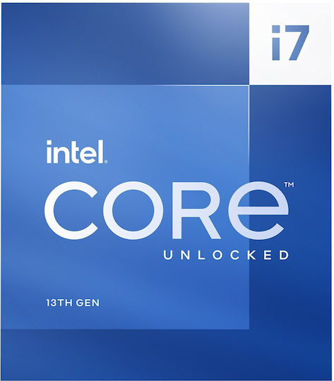 Intel Core i7-13700K 2.5GHz Επεξεργαστής 16 Πυρήνων για Socket 1700 σε Κουτί