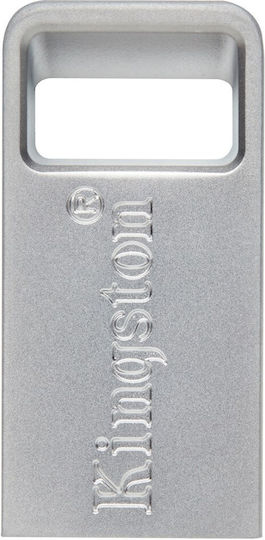 Kingston DataTraveler Micro Gen2 256GB USB 3.2 Stick Silver